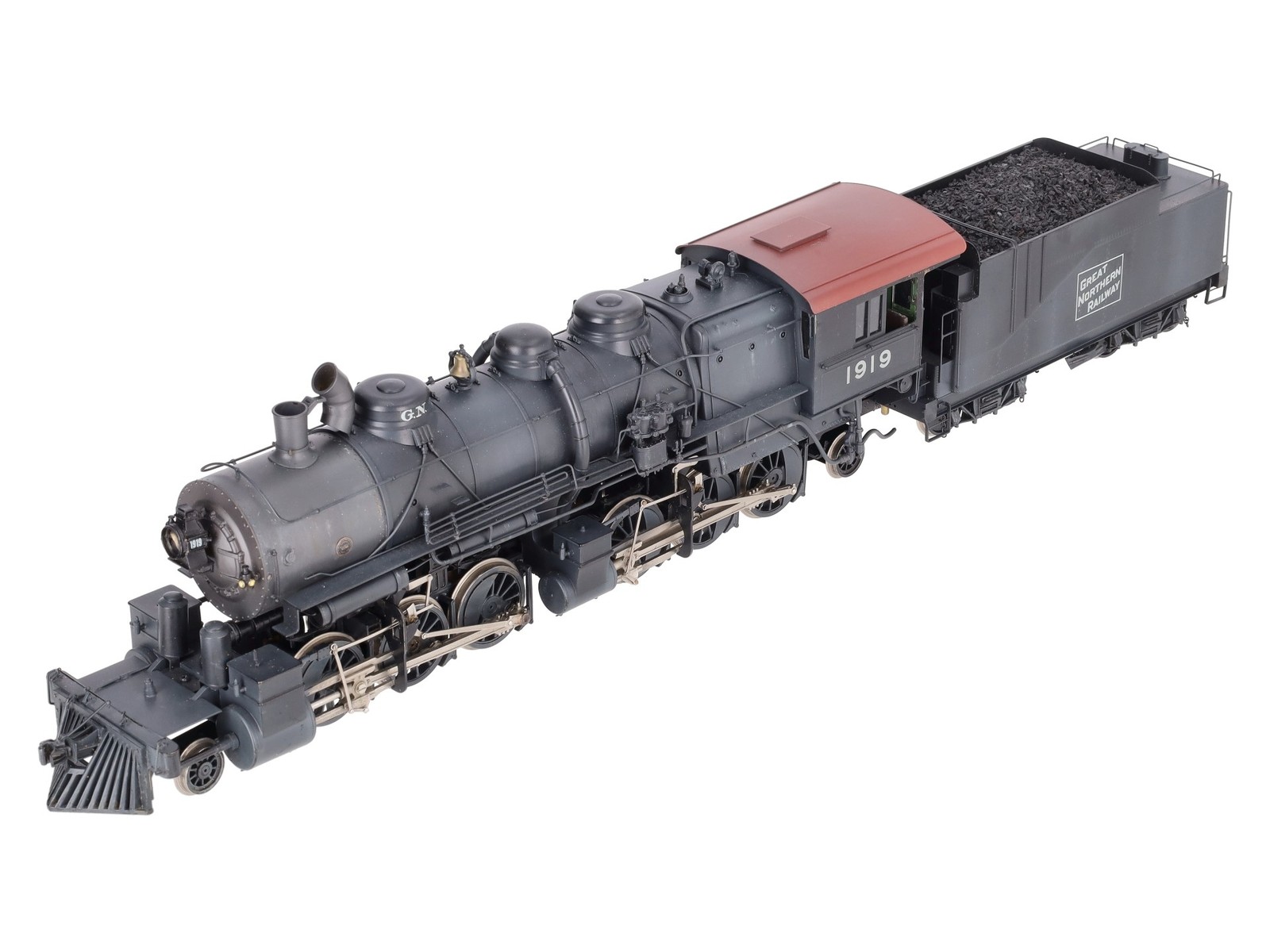 KMT ST-881 O Great Northern Brass Steam Locomotive #1919 – Custom EX/Box