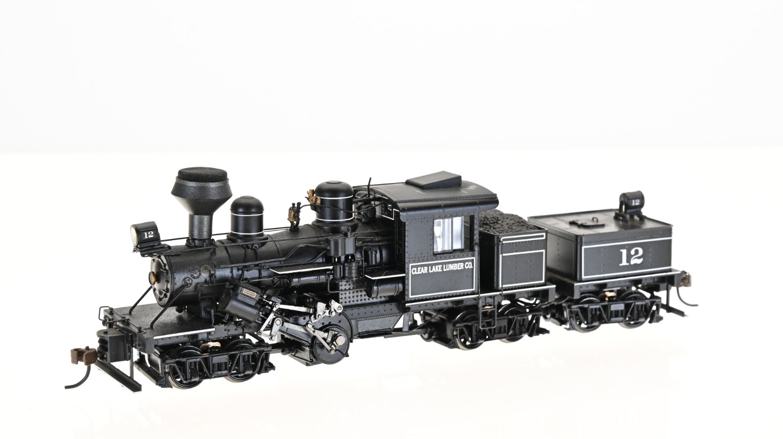 Bachmann Spectrum 70 Ton Three Truck Climax Clear Lake DCC w/Sound HO scale