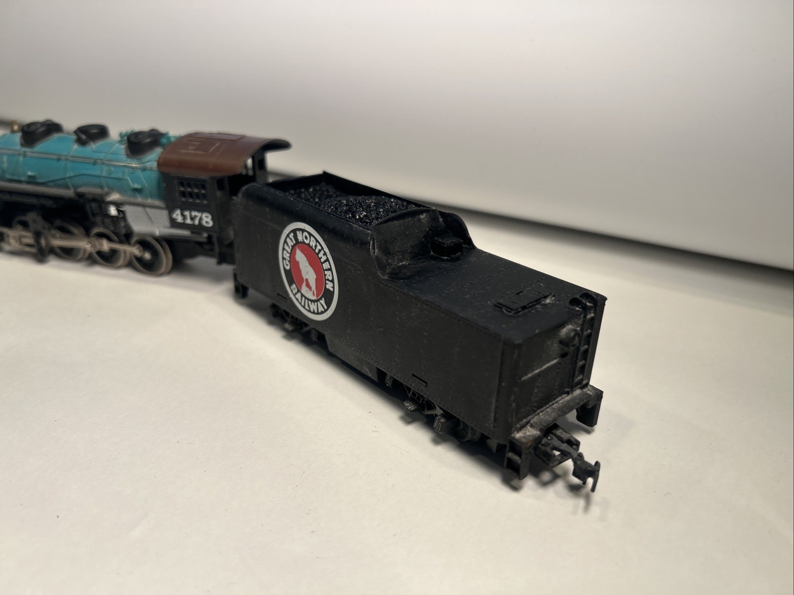 RARE TYCO HO Scale Great Northern 0-8-0 #4178 Steam Locomotive