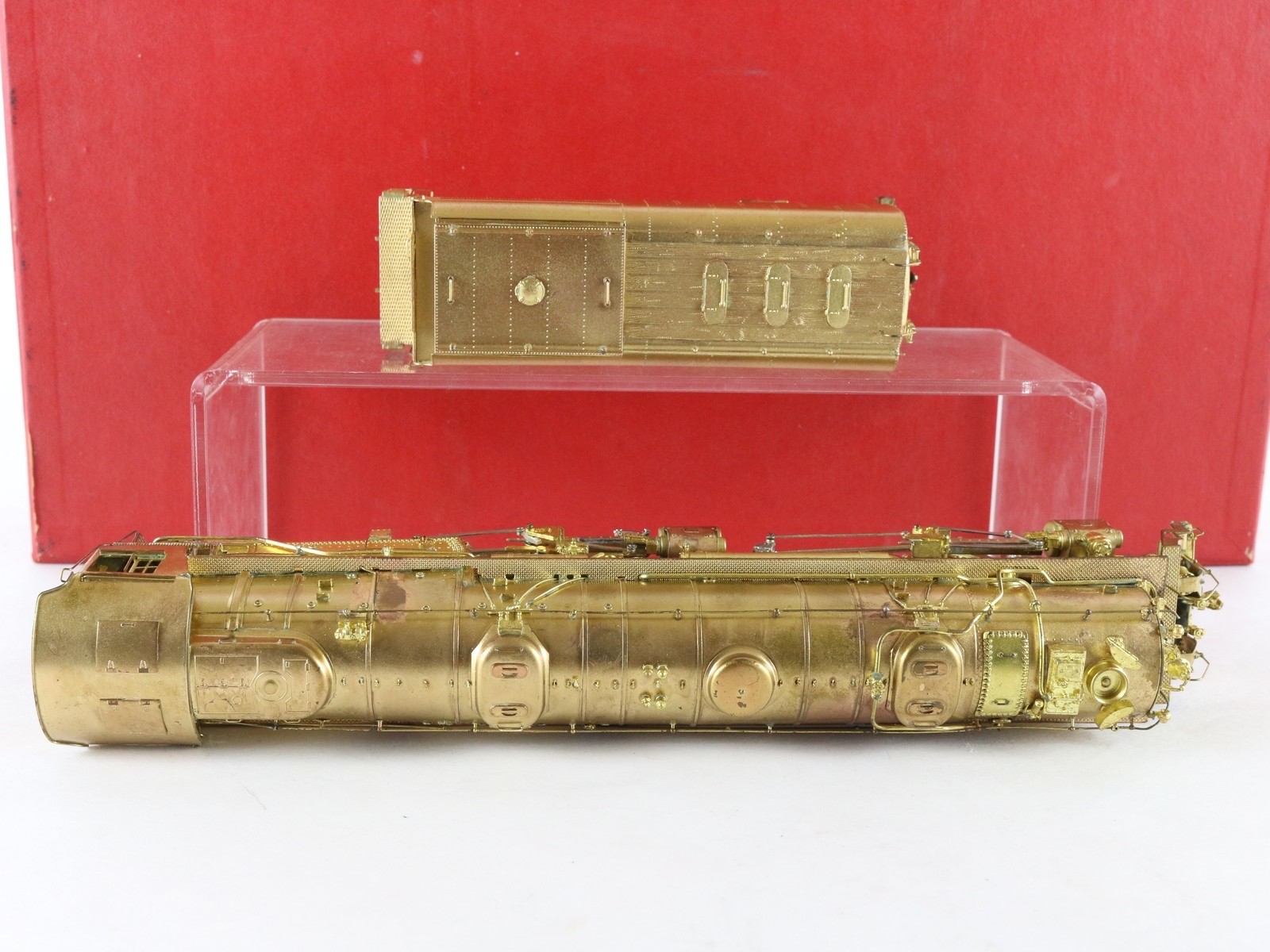 Key Imports HO UP 3800 Challenger 4-6-6-4 Oil Unpainted Brass Loco & Tender