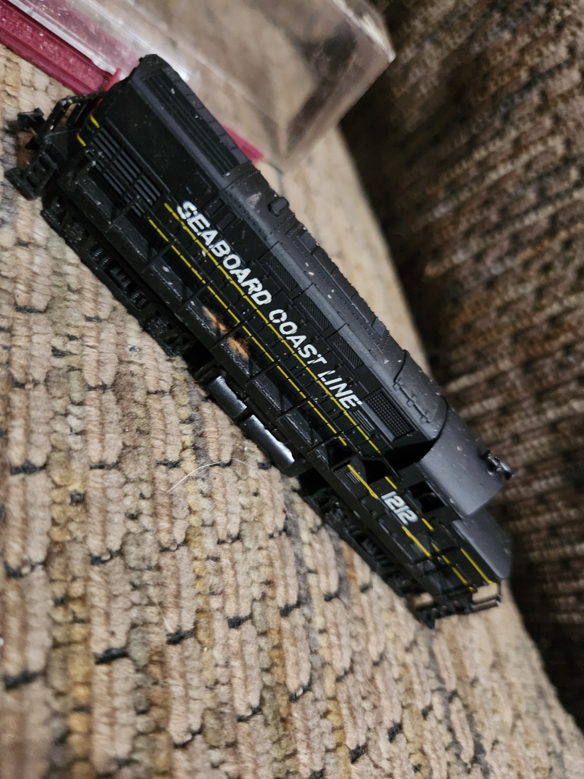 Atlas Alco RS-3 Diesel Locomotive Seaboard Coast Line N Gauge 1212 Pls Read