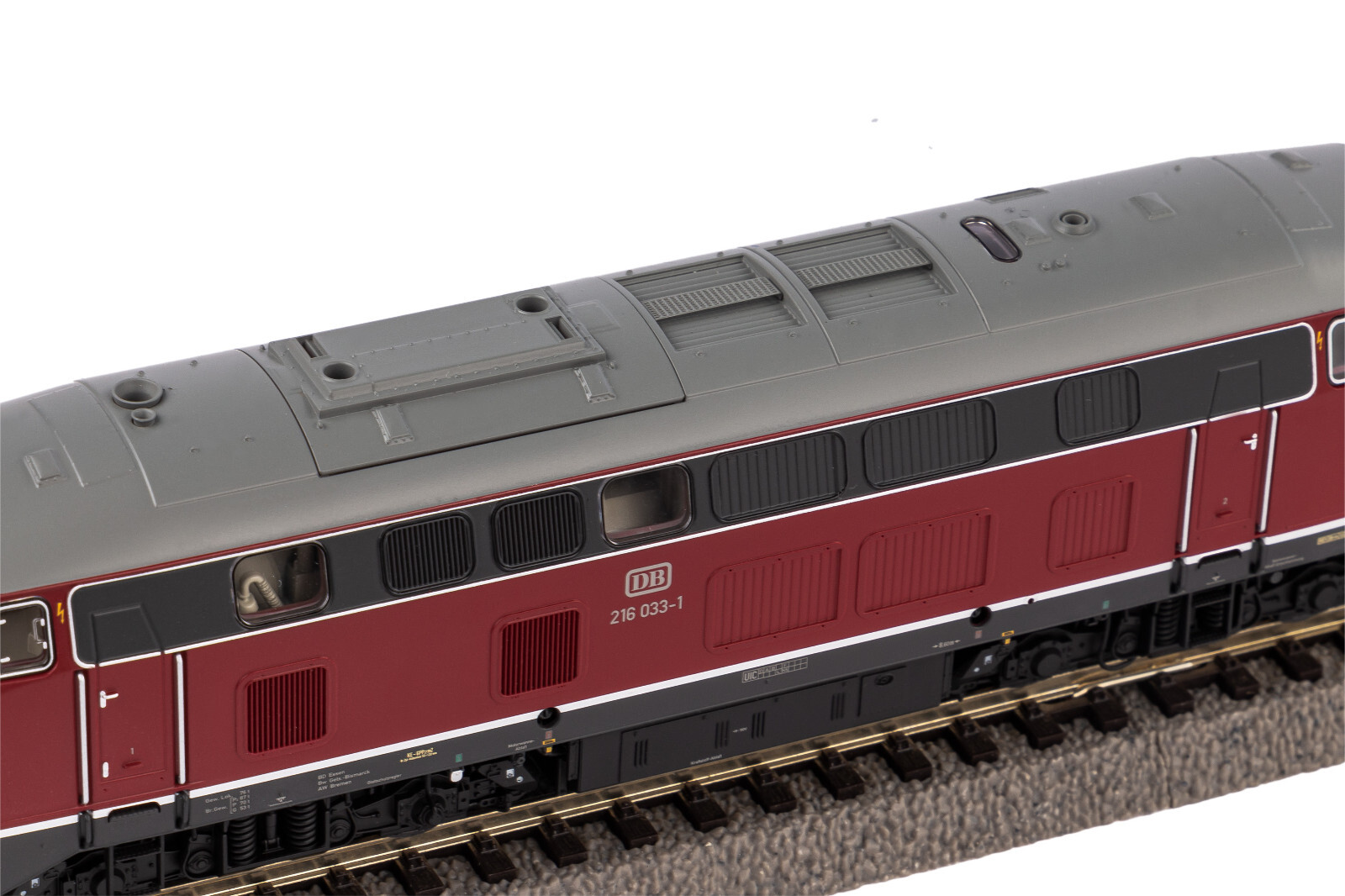 PIKO 52416 Electric Locomotive BR 215 033-1 DB Ep IV SOUND NEW OVP 1:87