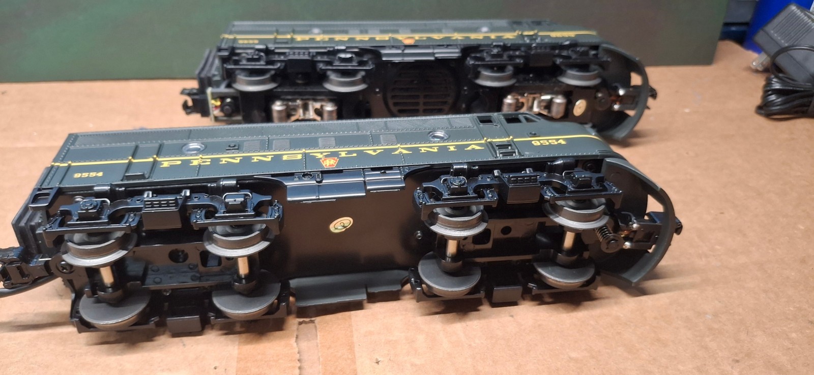 MTH RAIL KING PENNSYLVANIA F-3 AA DIESEL SET 3V PROTO SOUND 2 #30-2021-1