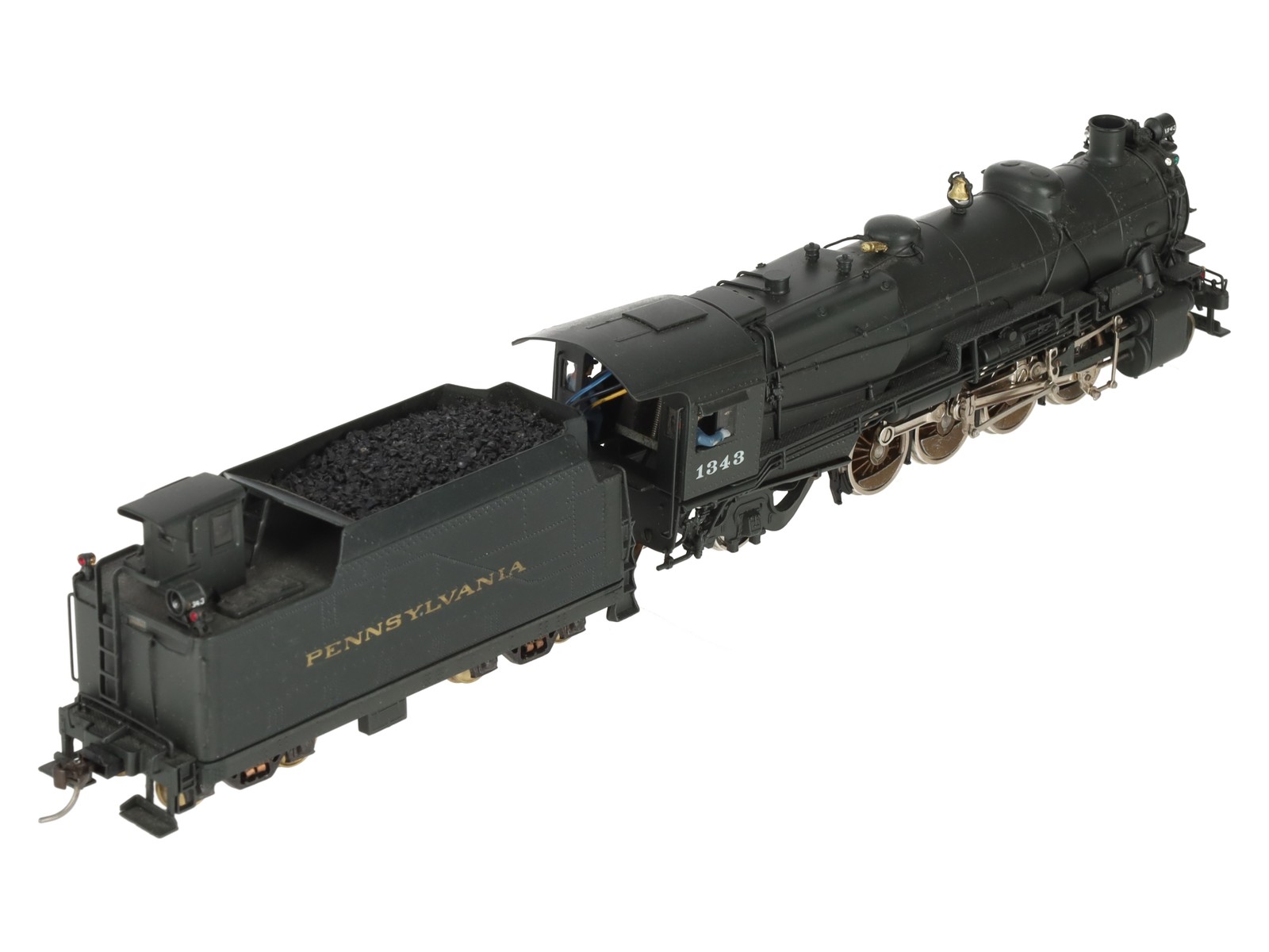Scale Models HO Scale Pennsylvania Railroad Steam Locomotive #1343/Box