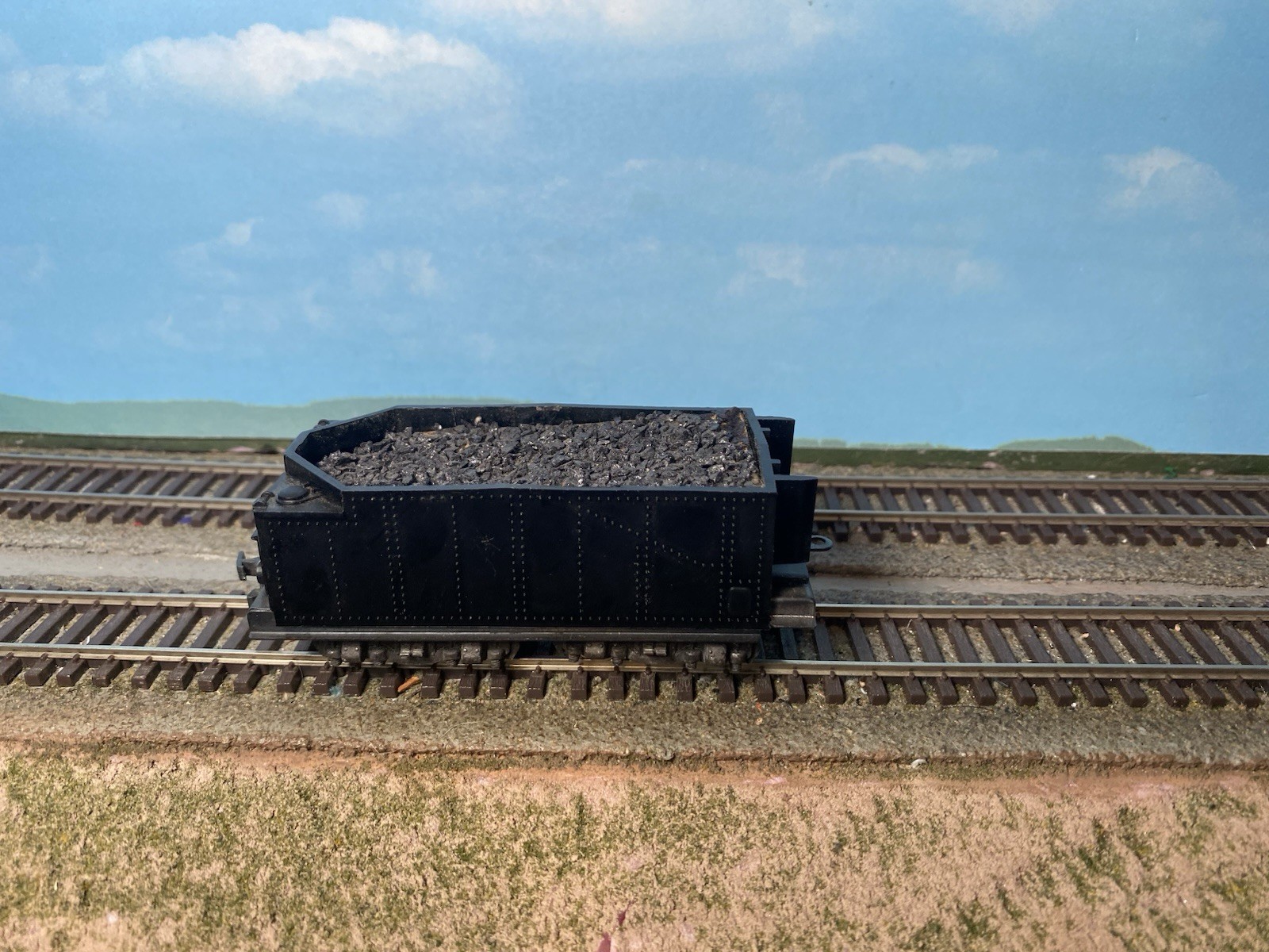 HO Fleischmann 8 Wheel Coal TENDER ONLY. Western Germany **READ ALL**