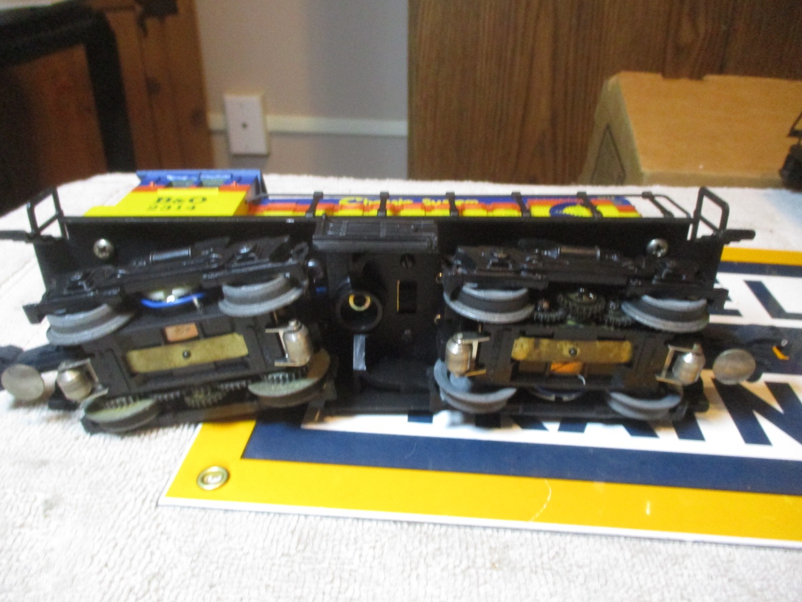 Vintage K-Line Chessie System Dual Motor S-2  Diesel Switcher B&O 2314 – TESTED