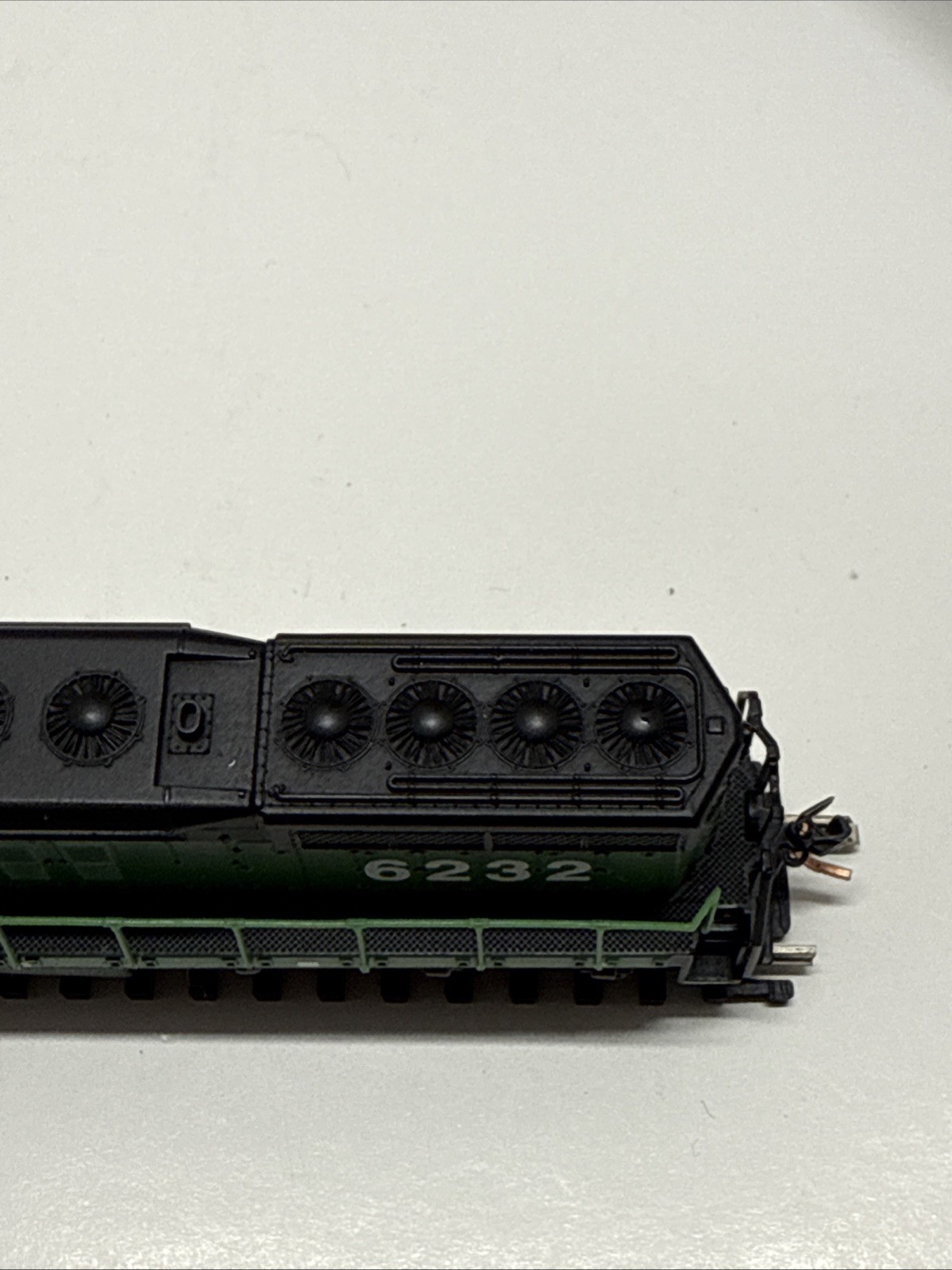 LIFE LIKE N Scale 7740 Burlington Northern BN SD7 #6232 DC Green READ Untested
