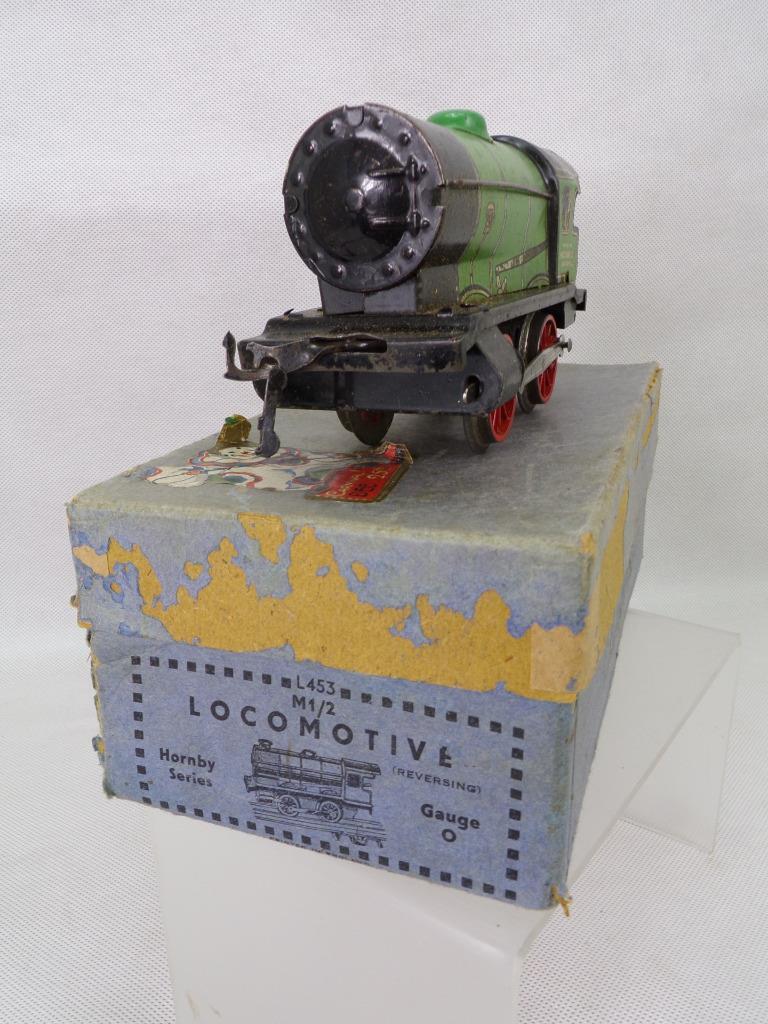 Boxed Hornby Series O Gauge M1/2 clockwork Locomotive #L453 1C16