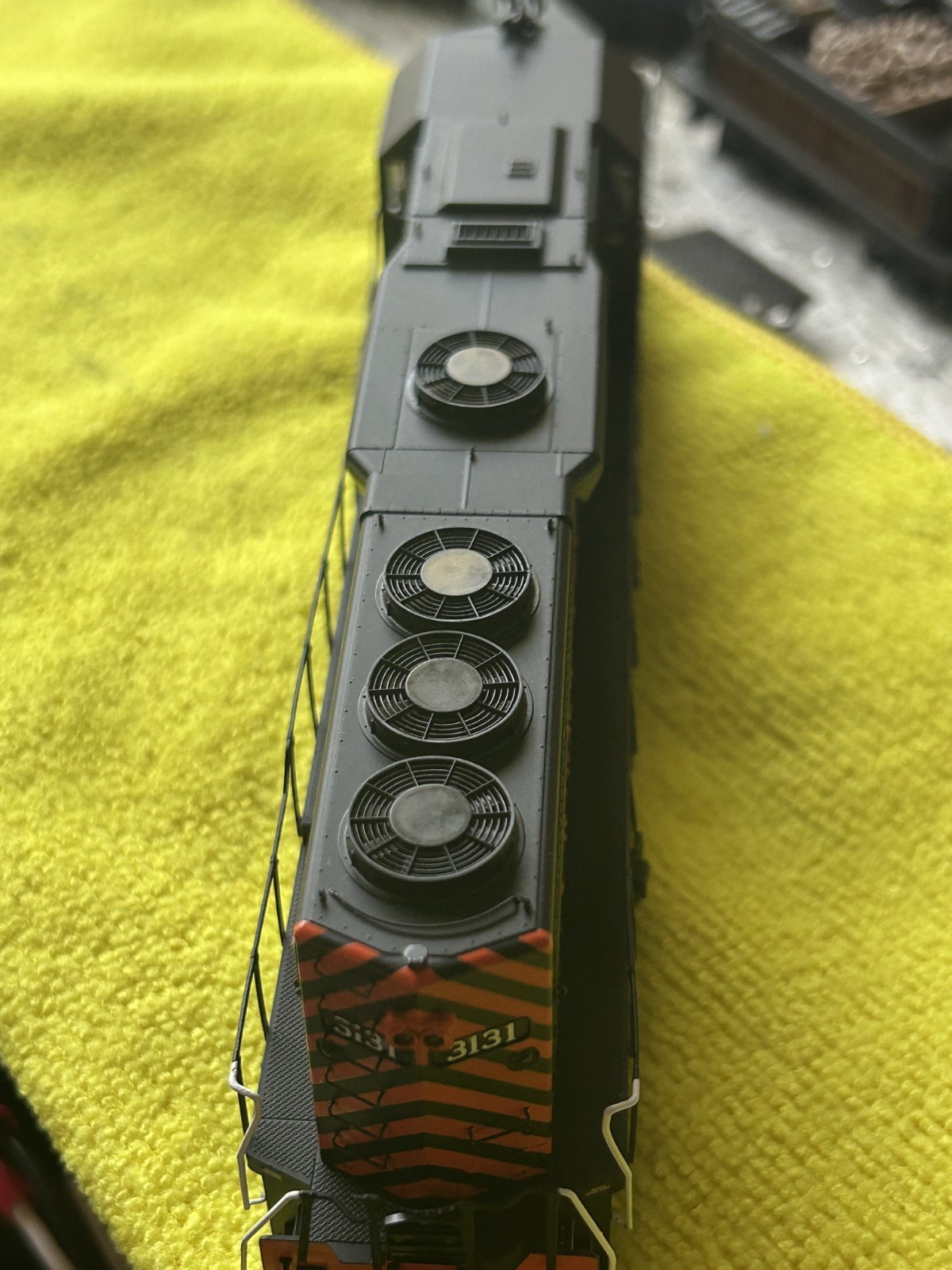 Atlas HO GP-40 locomotive, Rio Grande 3131, Low Nose, DCC Equipped, like NIB