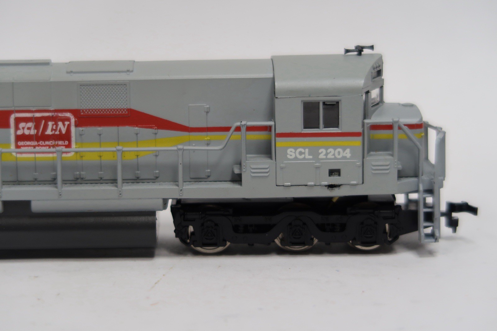 Model Power HO Twin Loco Set SCL/L&N #8689 Powered & Dummy EUC Tested A30