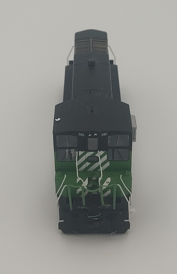 ATHEARN – 2008 HO R-T-R “BURLINGTON NORTHERN” SW1000 POWER LOCOMOTIVE #580