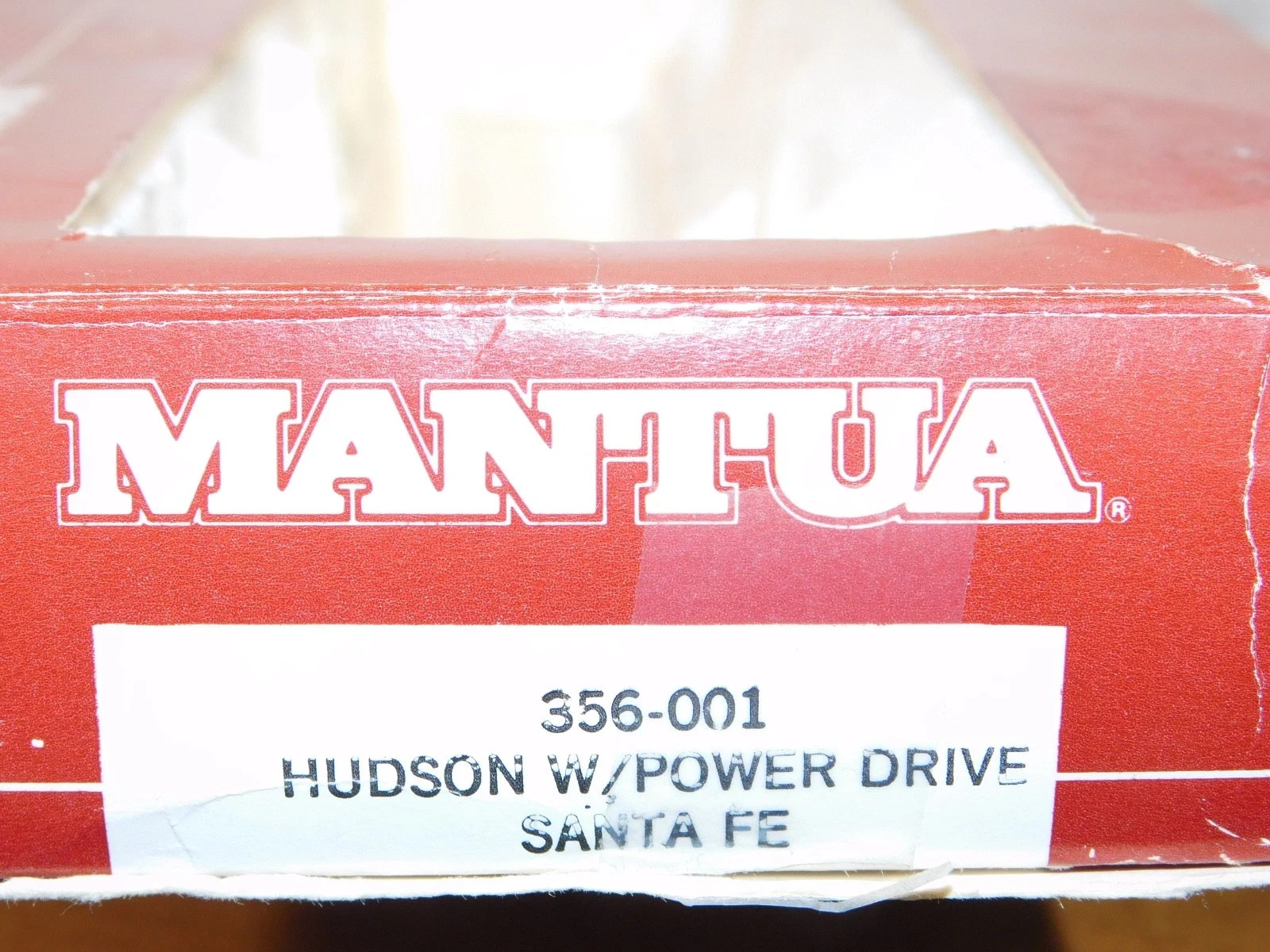 Mantua PowerDrive HO Santa Fe 4-6-4 Hudson Locomotive & Tender Sagami Motor
