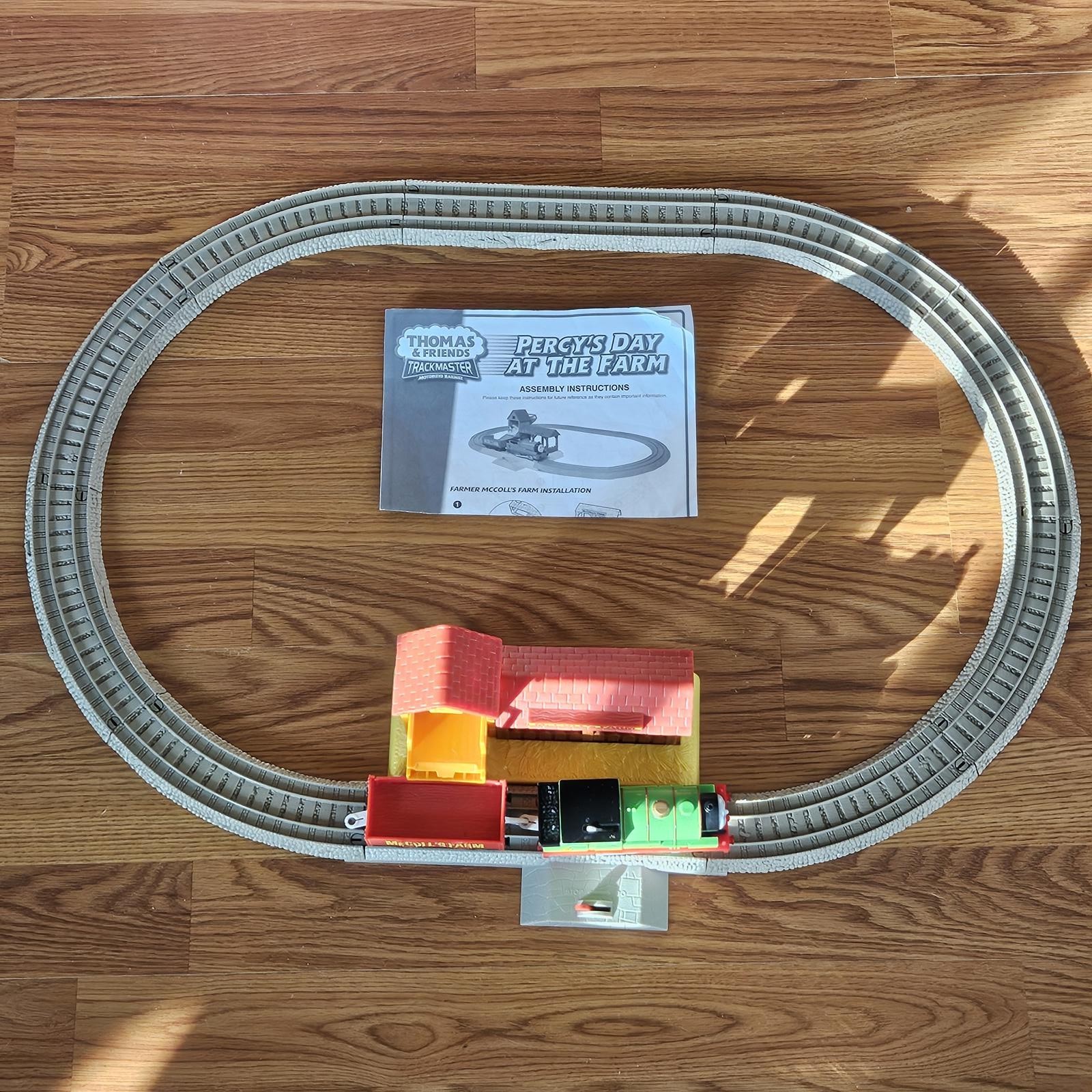 Thomas the Tank Engine Farm Percy McColl Green Train Full Track Station Freight