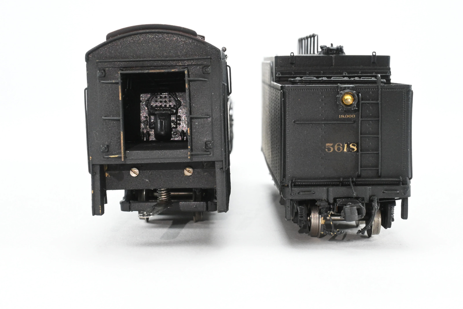 HO Brass NJ Custom Brass CB&Q Burlington Route Class O5B 4-8-4 Custom Painted