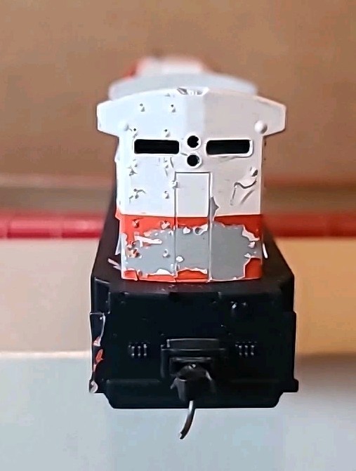 HO ATLAS ILLINOIS CENTRAL RAILROAD U33C DIESEL LOCOMOTIVE #5058 Untested