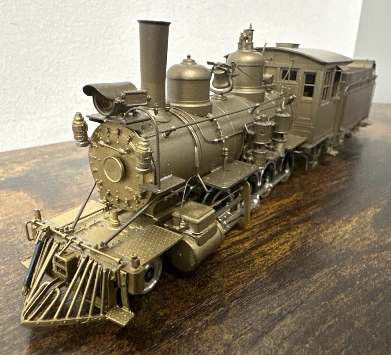 Pacific Fast Mail Sn3 Brass C-16 Class 2-8-0 D&RGW #223 Unpainted Runs Well!