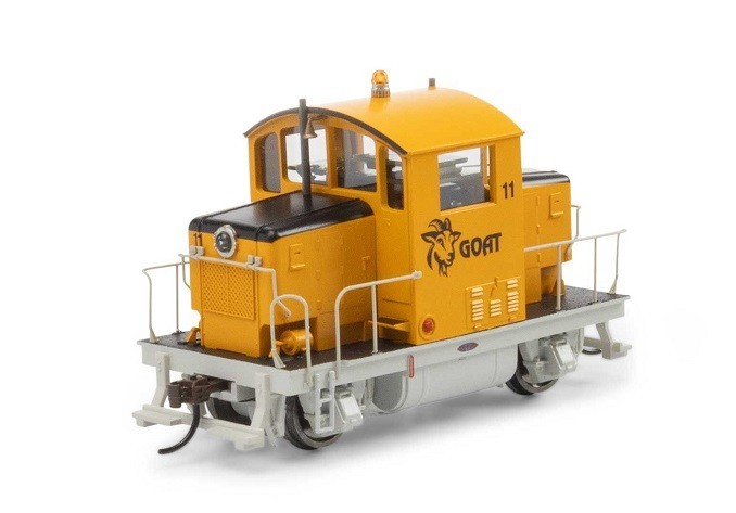 Athearn HO scale Model 40 Yellow Shop Goat Locomotive # ATH28743 DC Version