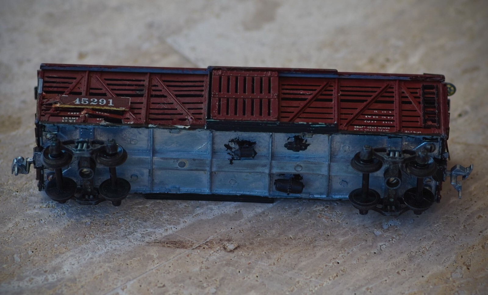 VINTAGE Athearn Roundhouse CATTLE CAR 45291 HO Made in USA 1950’s