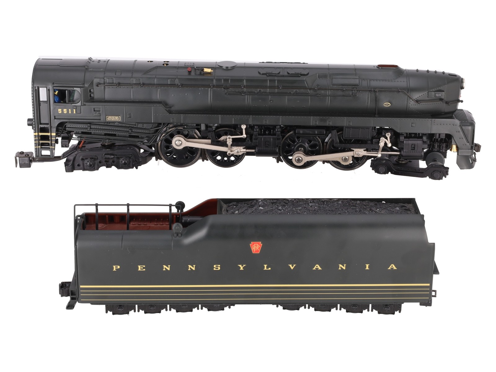 Lionel 6-28063 O Pennsylvania T-1 4-4-4-4 Duplex Steam Locomotive & Tender #5511
