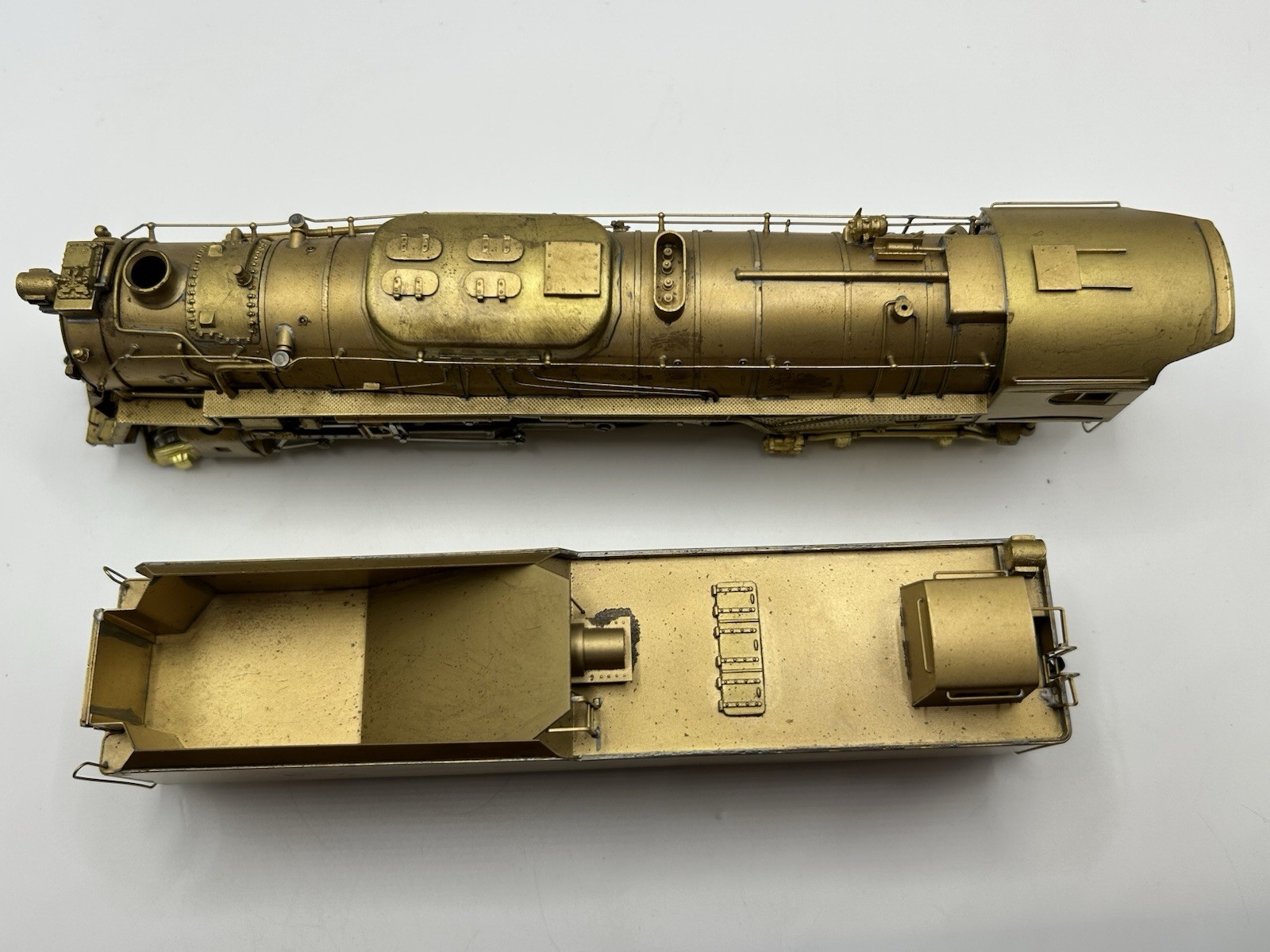 RARE HO Brass Pennsylvania Railroad J-1 2-10-4 Steam Locomotive – (EXCELLENT)