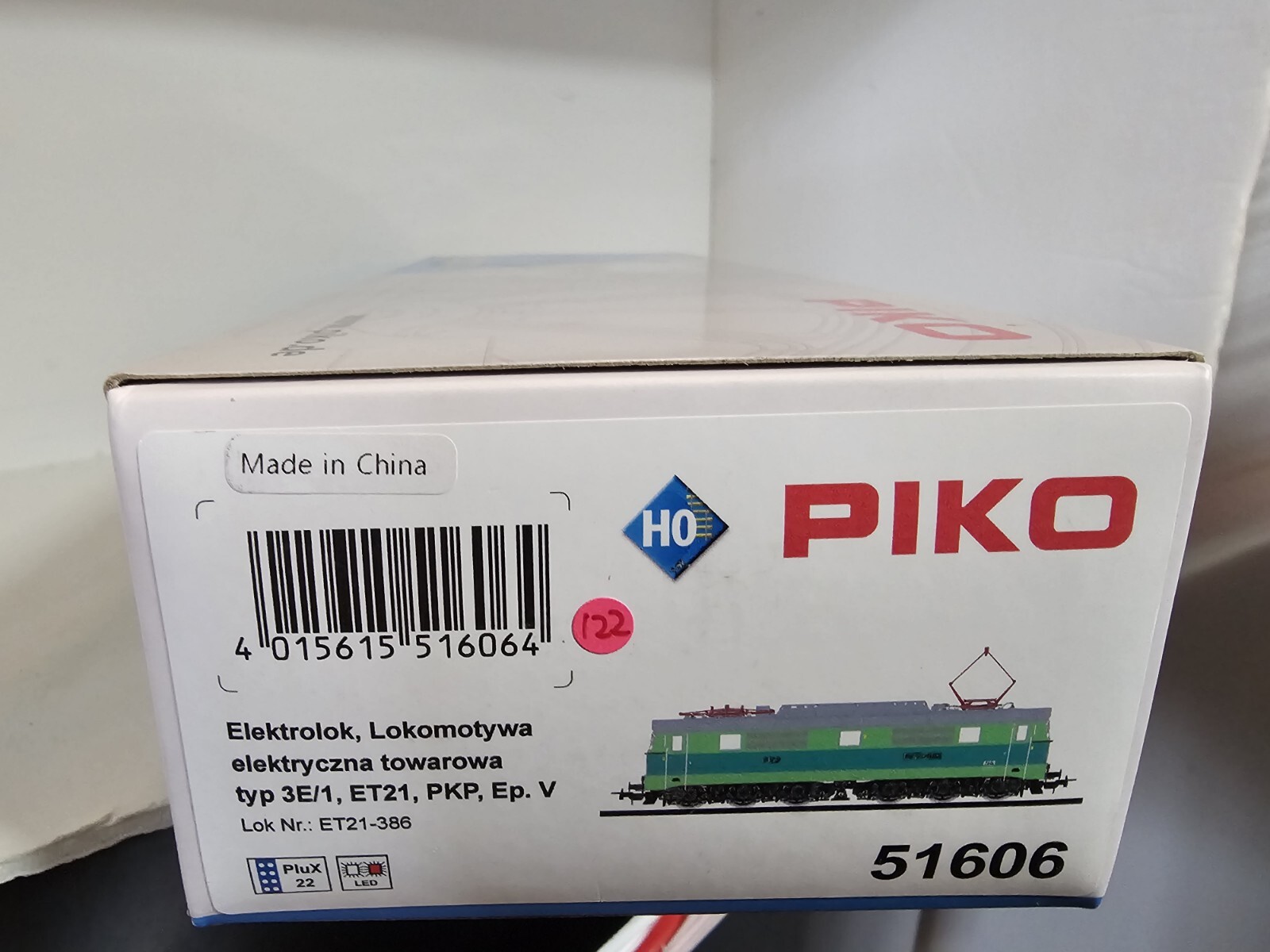 Piko PKP ET 21 Electric Locomotive 51606 HO SCALE DCC READY