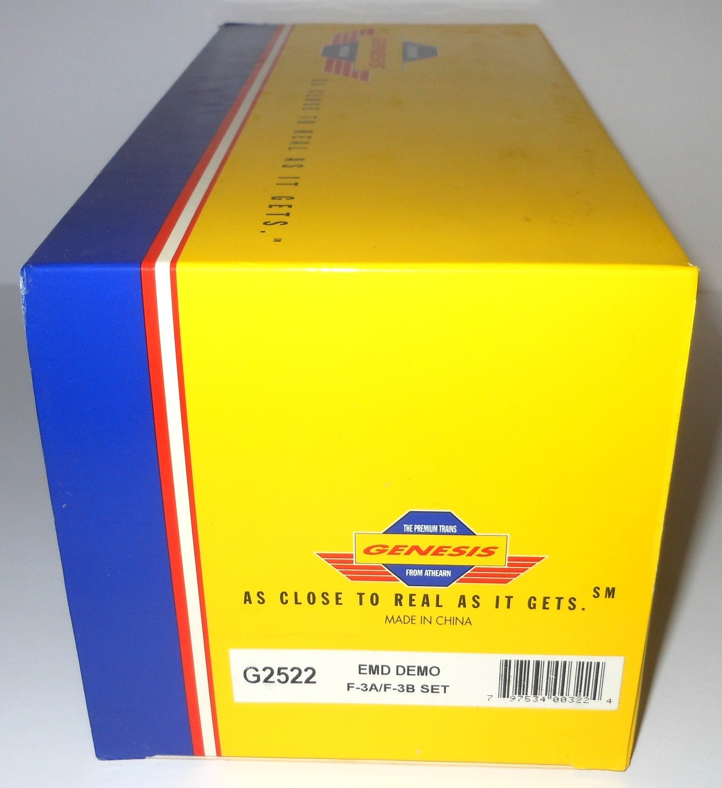Athearn Genesis EMD DEMO F-3A+B “Phase 1” 291-A-1 + B-1 HO Locomotive #G2522A+B