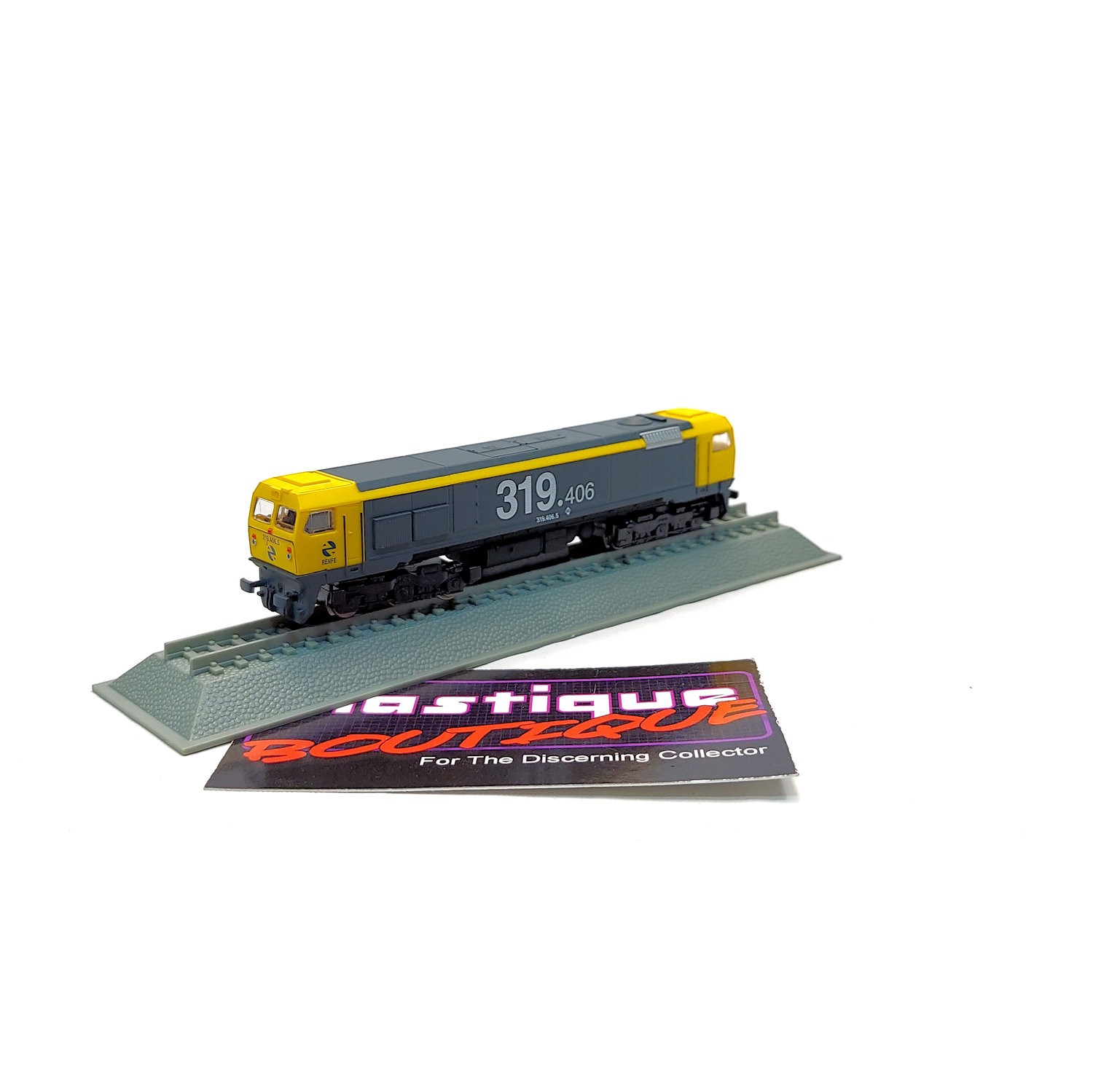 Del Prado Renfe 319.4 1:160 #27 STATIC MODEL LOCOMOTIVE TRAIN ENGINE COMPLETE
