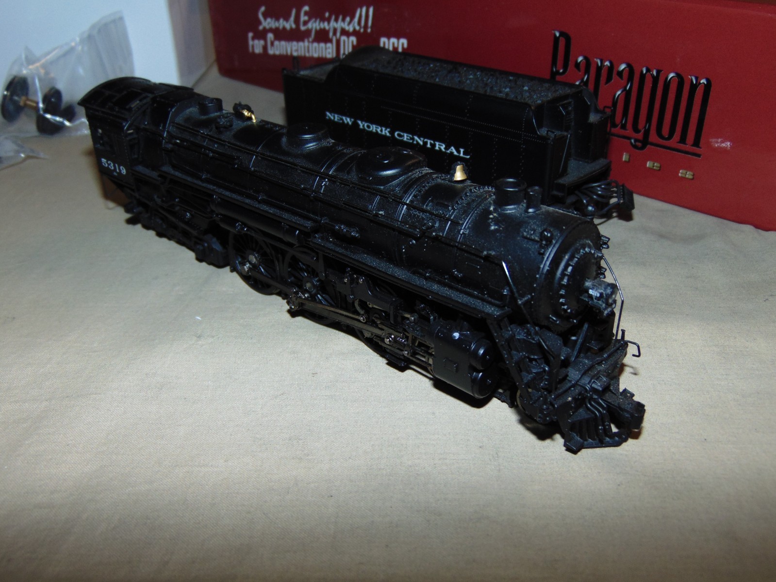 BROADWAY LIMITED HO 060 NEW YORK CENTRAL 4-6-4 5319 STEAM WITH DCC & SOUND+BOX