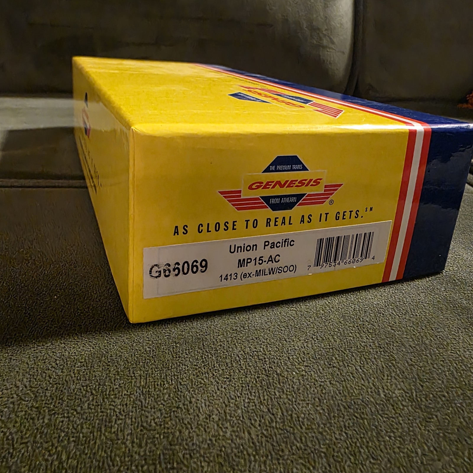 Athearn Genesis G66069 Union Pacific MP15-AC model locomotive MINT CONDITION