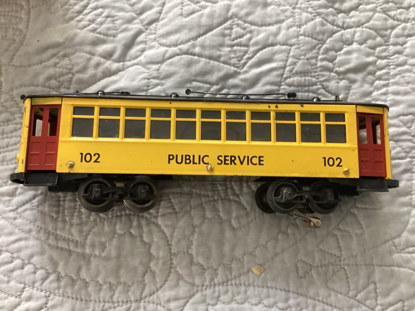 Nice Minitoy Public Service Trolley in Original Box from the 1950s