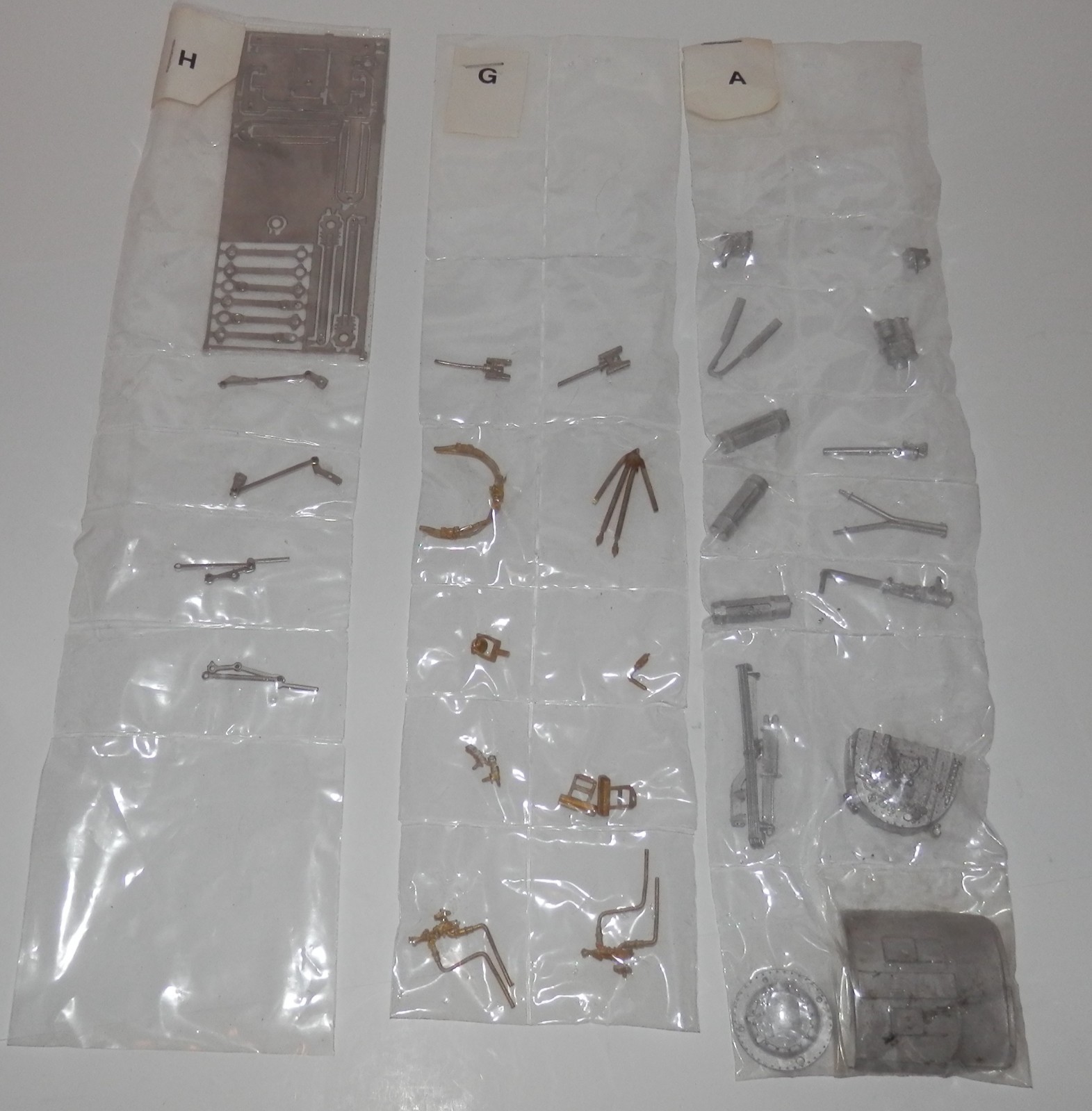 Vintage DJH HO Scale USRA Light 2-8-2 Kit Brass/Metal Kit #13010