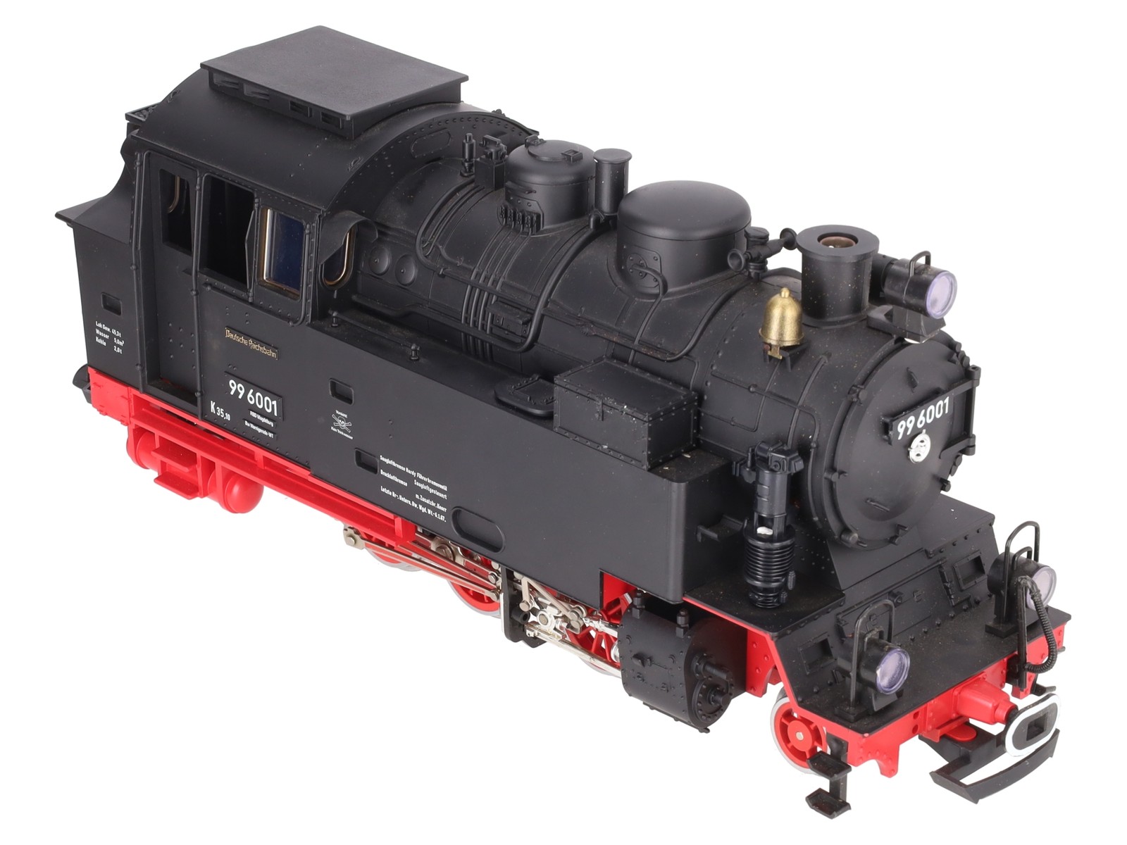 LGB 2080S G Scale 2-6-2 Powered Tank Steam Locomotive w/Sound #99 6001 EX/Box