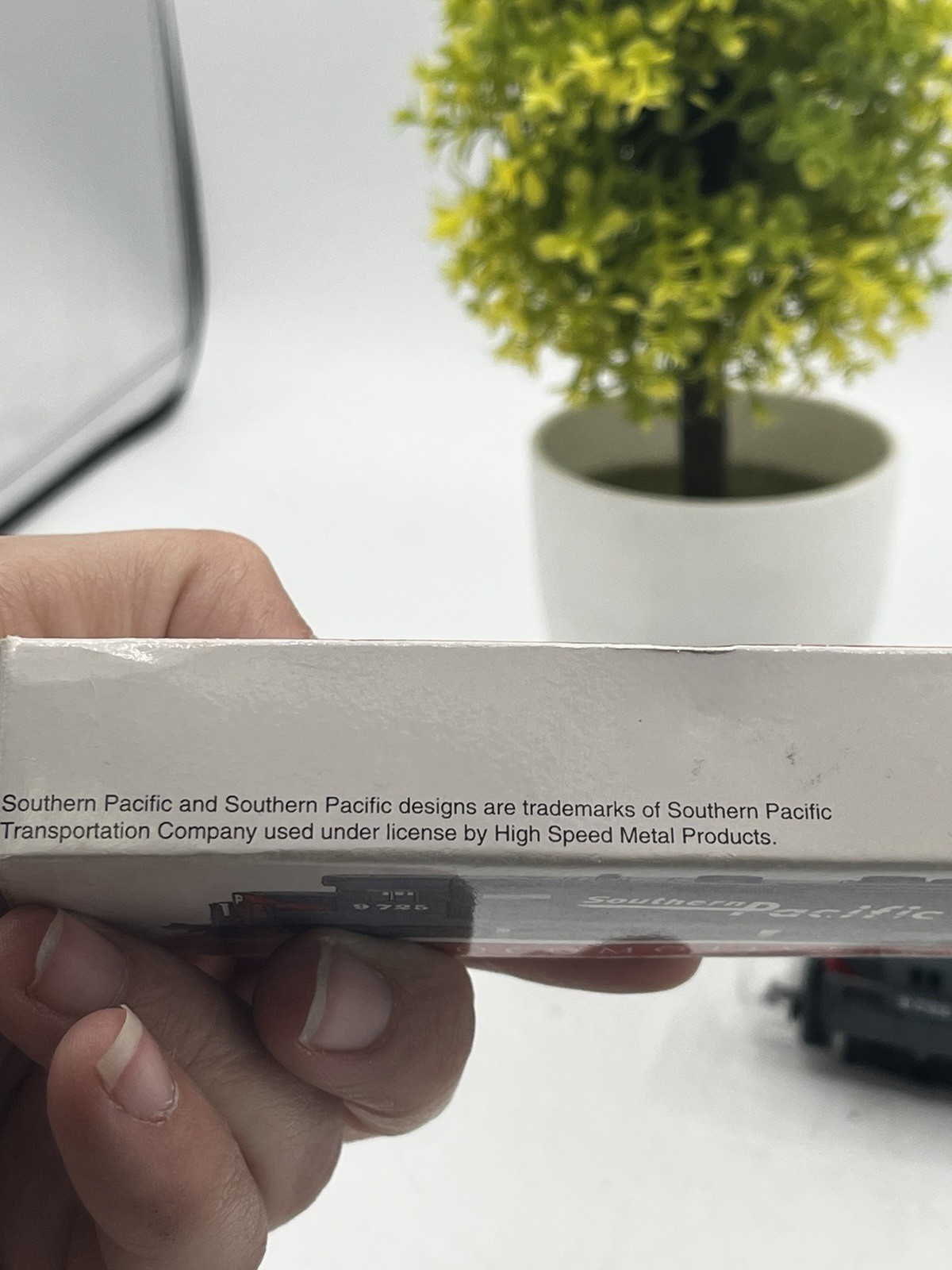 Southern Pacific 9725 Locomotive Model High Speed Metal Products w/ Box
