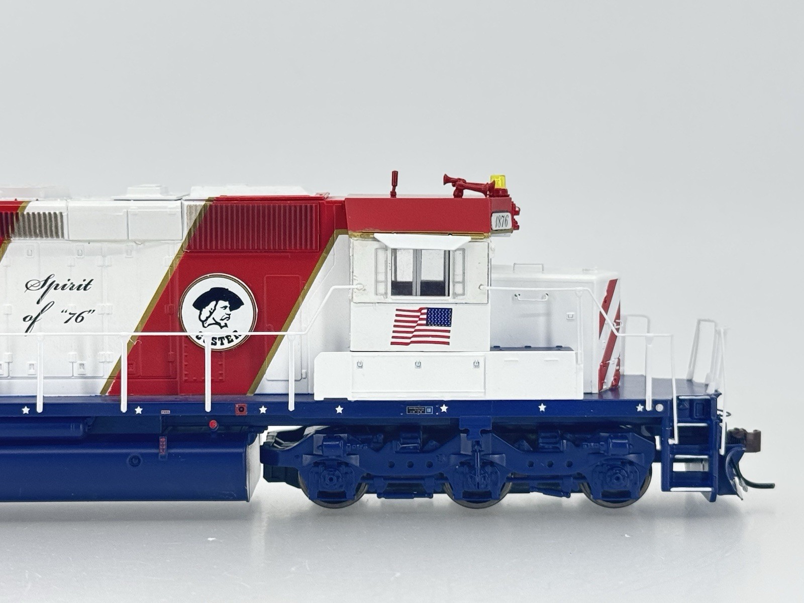 HO Athearn 95198 Burlington Northern Bicentennial SD40-2 Locomotive BN #1876
