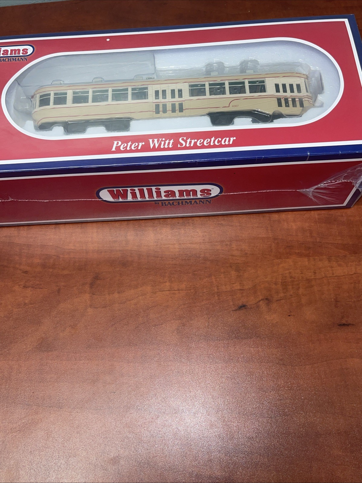 Williams by Bachmann Peter Witt Streetcar Cleveland Transit 1:48 O Scale 23908
