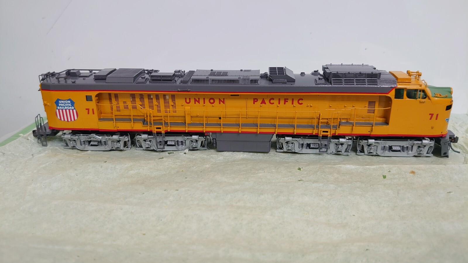 Overland (OMI) Brass Union Pacific Veranda Turbine – HO scale