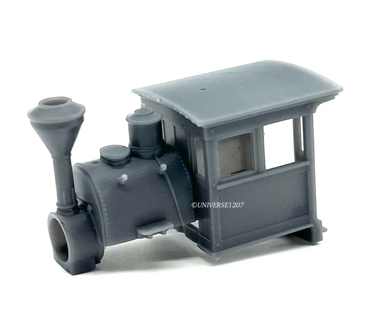HOn3 Scale Toma 0-4-0 H.K. Porter Steam Locomotive w/Tender Kit Fluted Engine