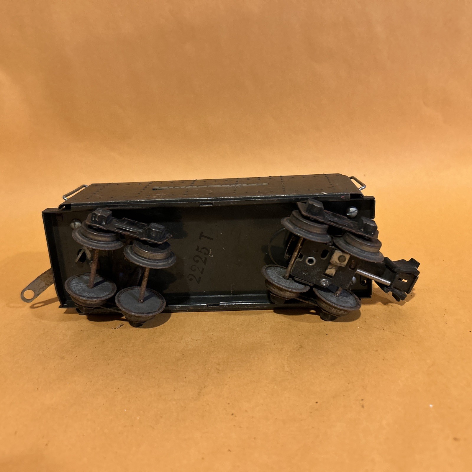 Lionel O vintage prewar 265E Commodore Vanderbilt Locomotive, Tender, + 4 Cars