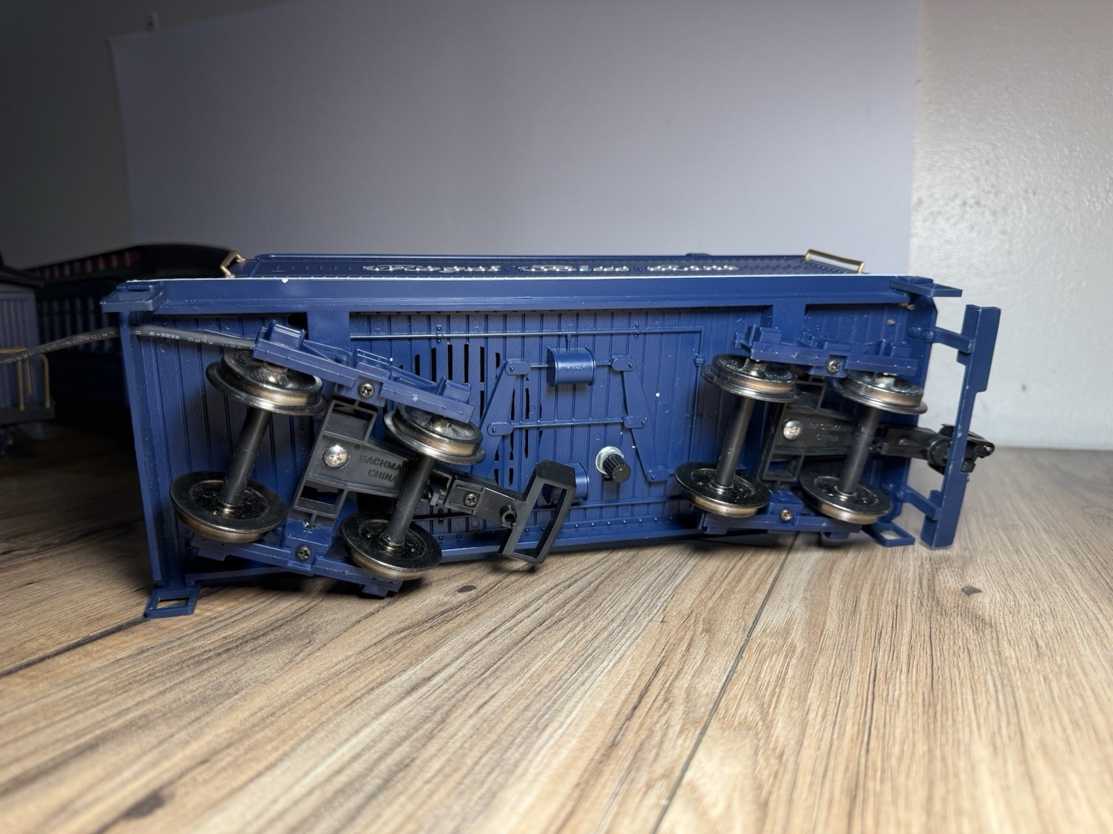 Bachmann Royal Blue line Engine Locomotive B&O1332 U.S. Mail Cars UNTESTED AS-IS
