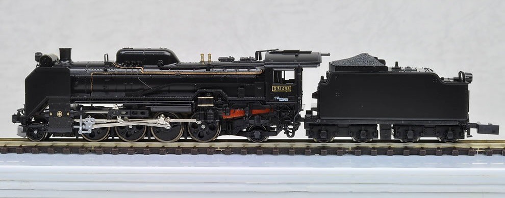 kato 2016-1 JNR Steam Locomotive D51-498, NIB, n scale, ships from USA