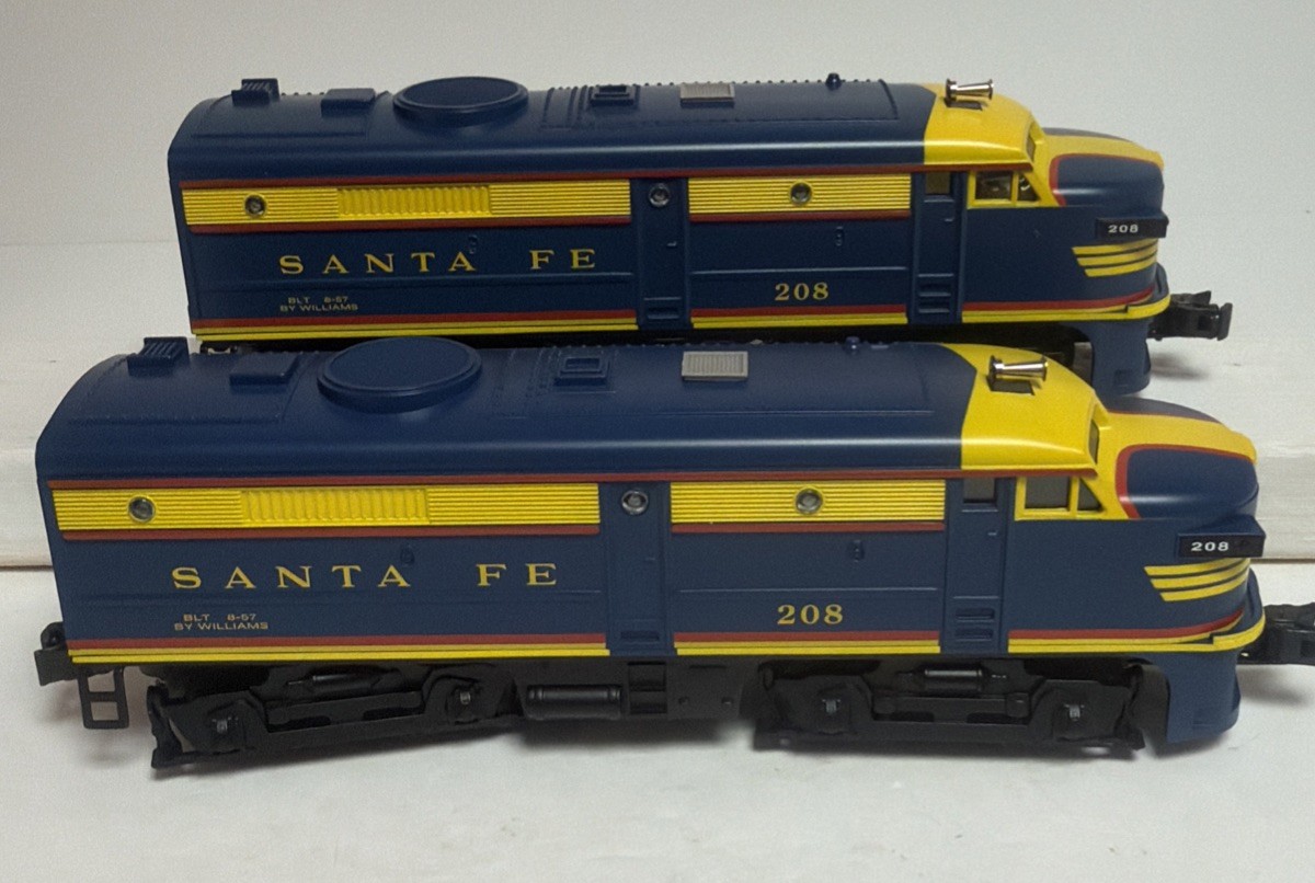 Williams O-27 Alco FA-2 Power And Dummy Santa Fe With True Blast Plus