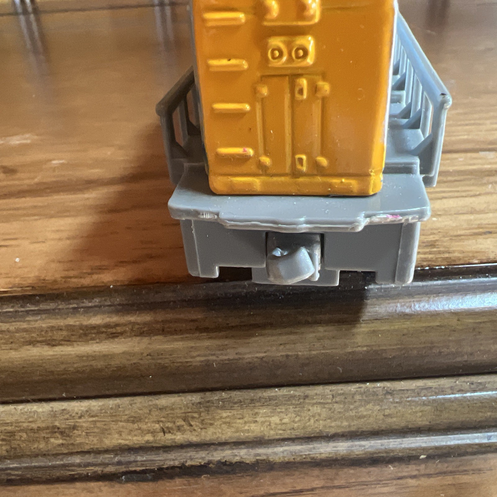 Freight Locomotive Pull Back Power Blue,Yellow & Silver #1872 NY &IL