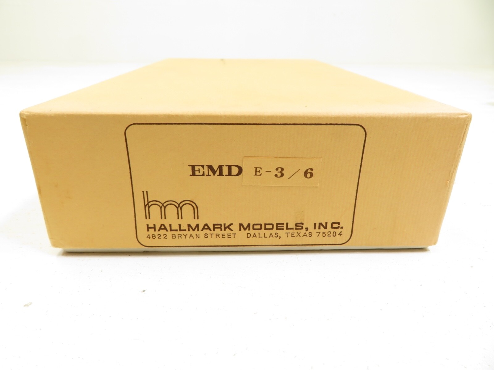 Hallmark Models HO Brass EMD E-3/6 Diesel Locomotive – Foam Deteriorated LN 7777