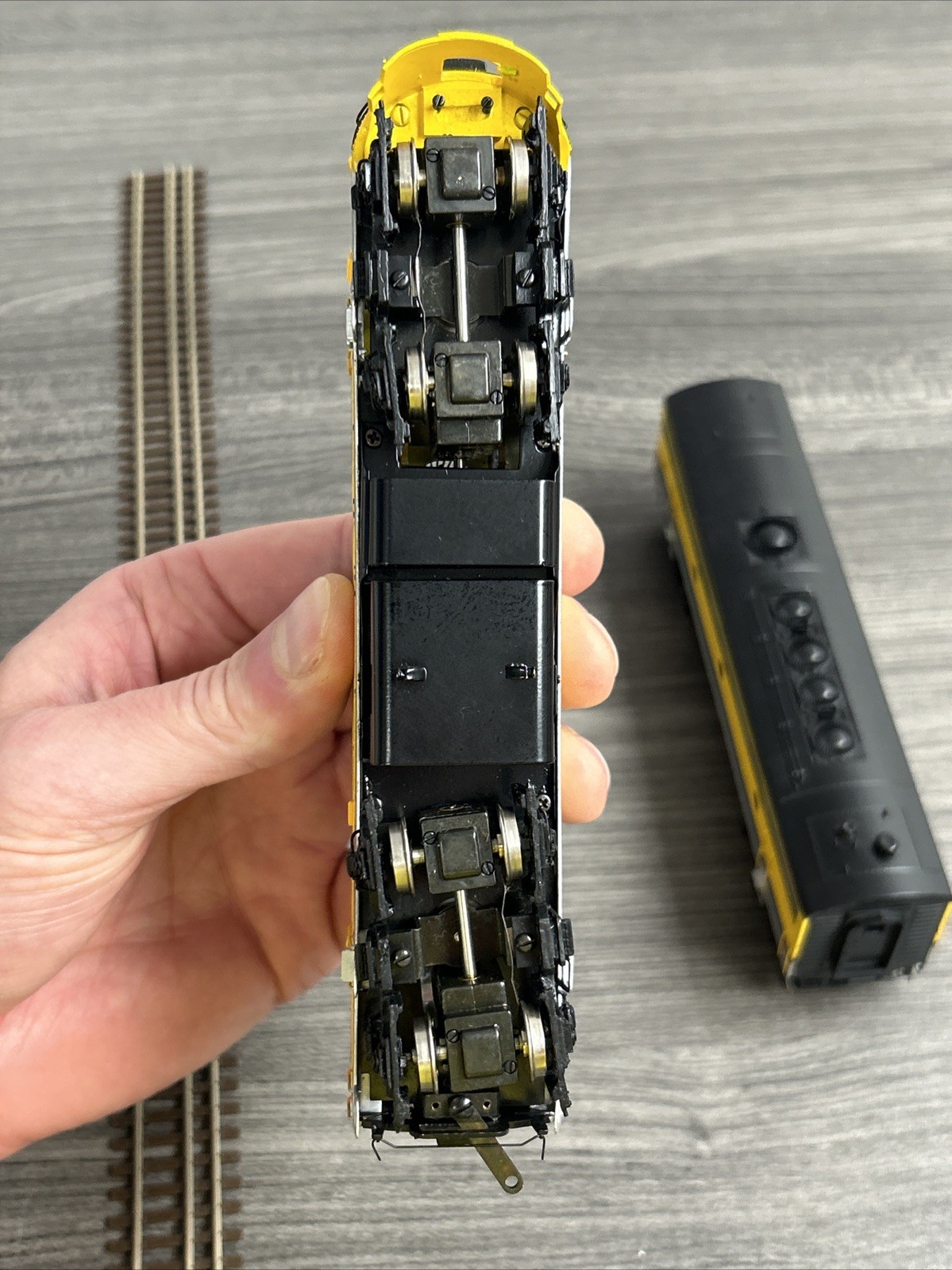 Oriental Limited HO Brass F9AB Diesel Locomotive Set D&RGW Factory Painted/LNIB!