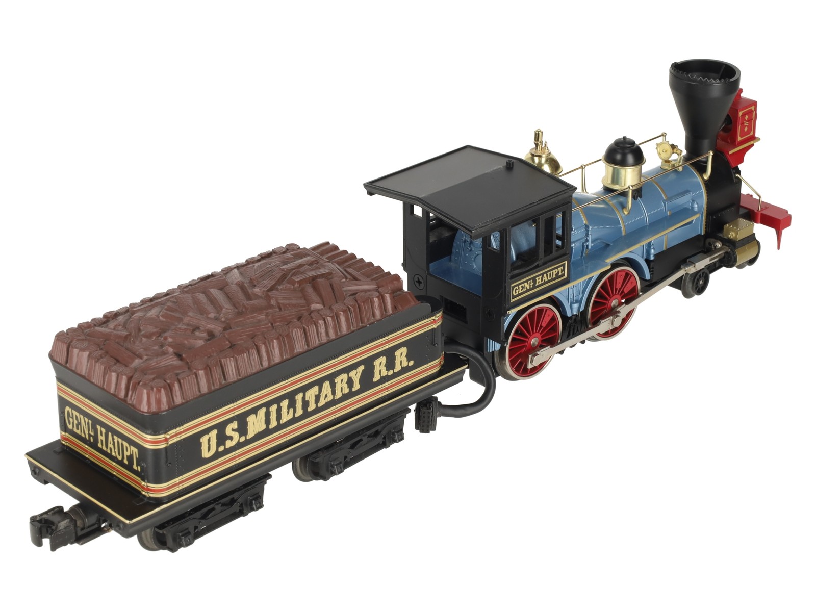 MTH 30-1257-1 O Gauge Union Army 4-4-0 General Steam Locomotive & Tender w/PS2