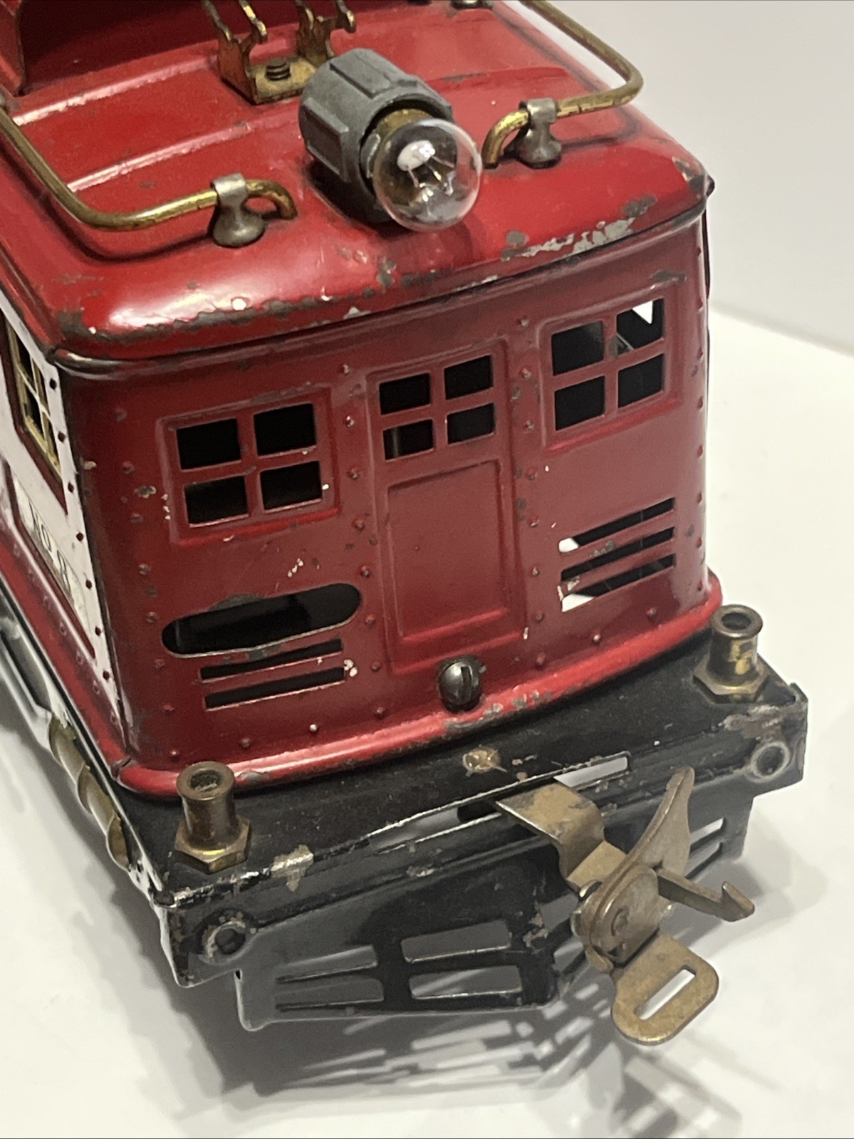 🔥 Antique Lionel Super Motor No. 8 Red Electric Engine Standard track