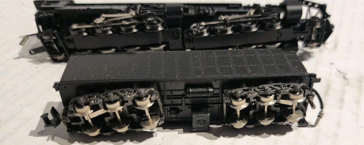 Con-Cor Rivarossi N Scale T6b 2-8-8-2 MALLET Undecorated