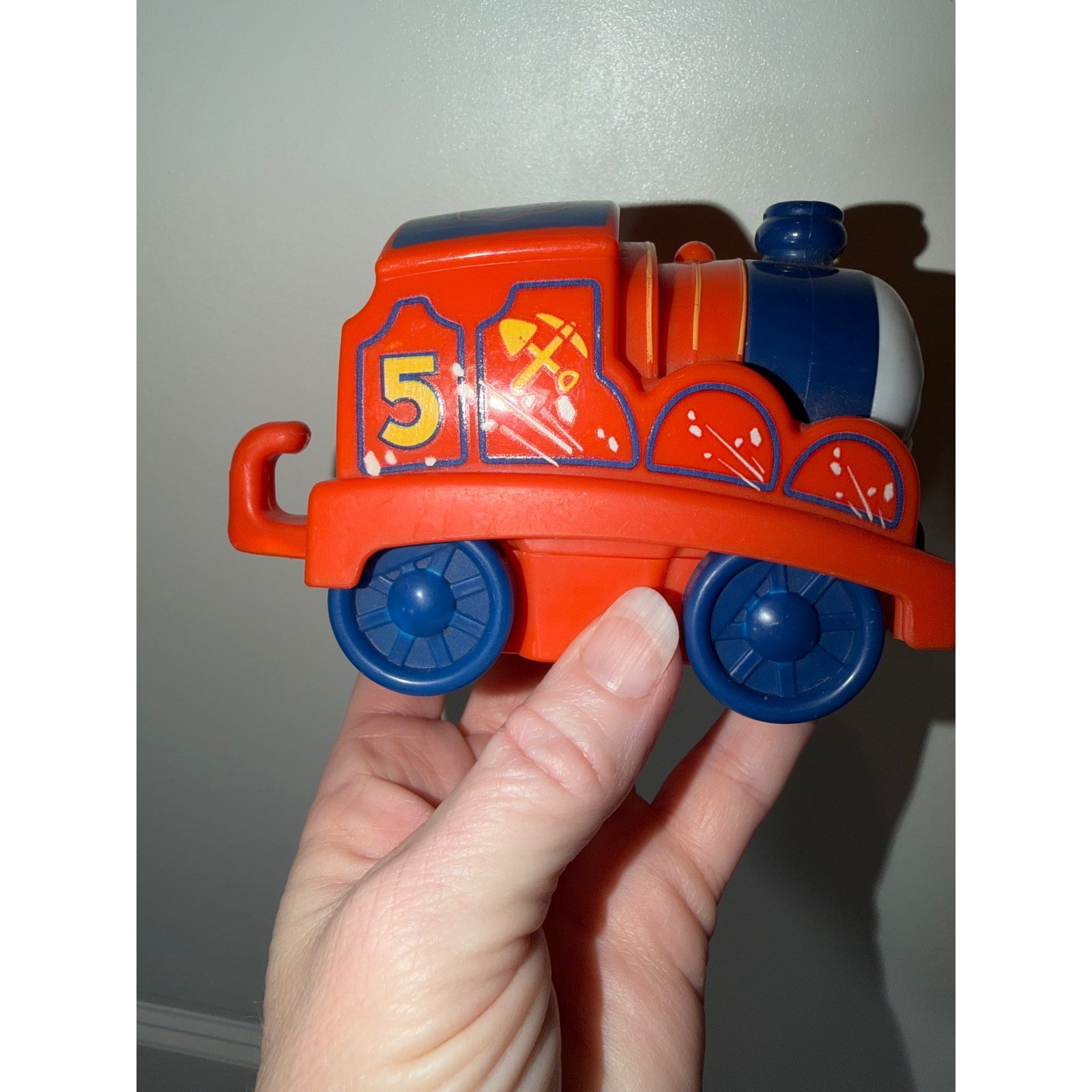 Fisher Price Thomas & Friends My First James Red Train Engine No 5 Mattel FFY29