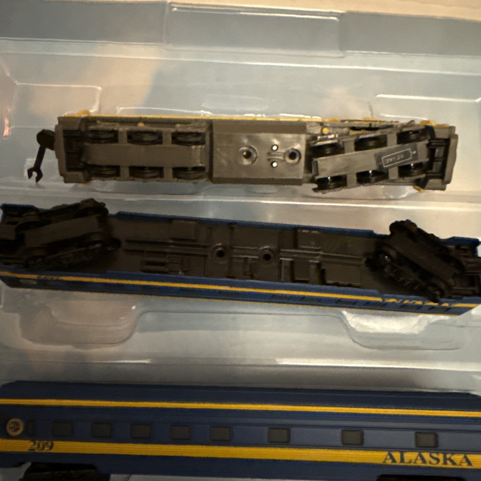 Vintage Rare UNION PACIFIC – Rail Road N NewRay : C44-9W Locomotive + Tracks