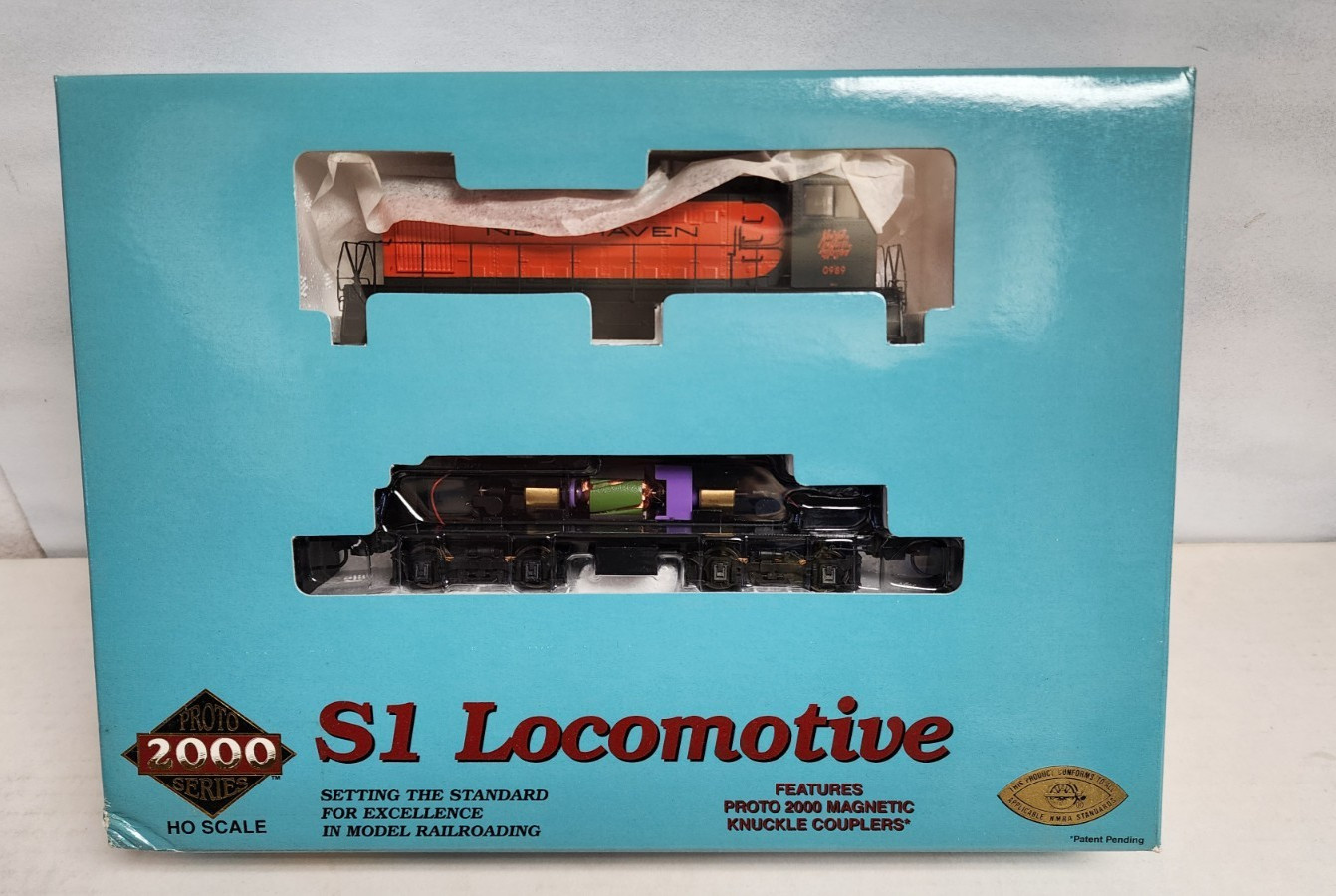 Life Like PROTO 2000 21360 HO ALCO S1 NEW HAVEN RR 0989 DCC Ready Plug On Board